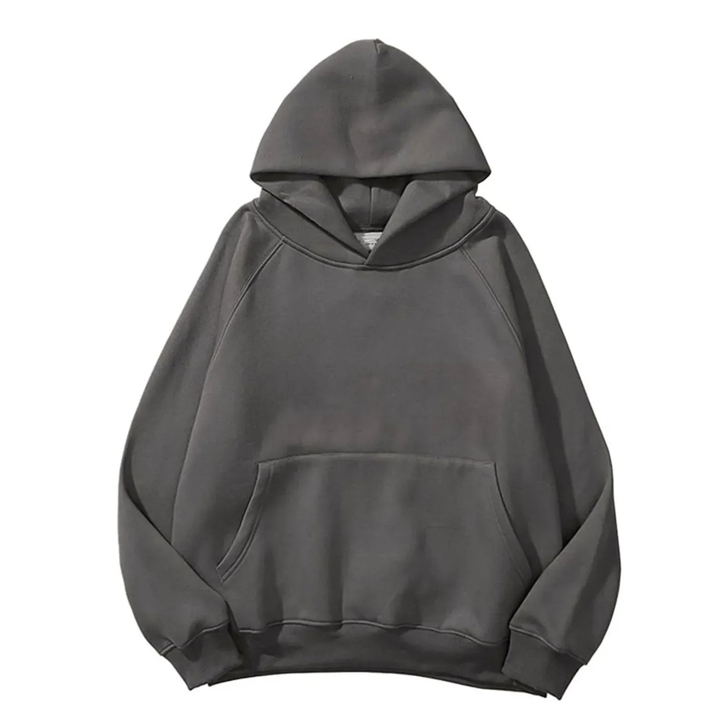 Oversized Cotton Pullover Hoodie