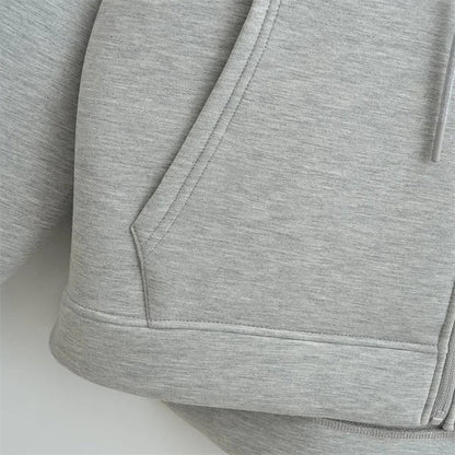 Oversized Zipper Hoodie